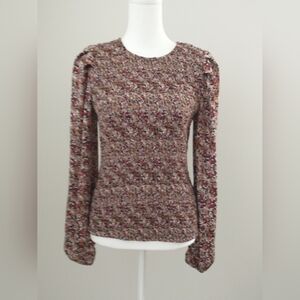 Evereve Margaret Floral Long Sleeve Women's Top S